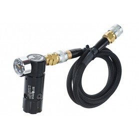 WOLVERINE AIRSOFT HPA SYSTEMS STORM REGULATOR ONTANK (HIGH PRESSURE) WITH REMOTE LINE - BLACK