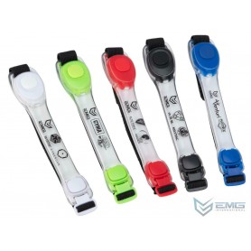 Emg Airsoft Nation IFF 4 Color Led Arm Band Rosso Verde