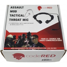 Code Red Headsets "Assault Modular Throat Microphone" Headset