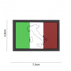 101INC PATCH 3D PVC ITALIA CON BORDO
