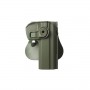 IMI - POLYMER ROTO HOLSTER PER CZ75 SP- 01 SHADOW, CZ75 SP- 01 TACTICAL OD GREEN