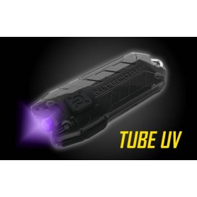 Nitecore TUBE UV USB Rechargeable Keychain Flashlight
