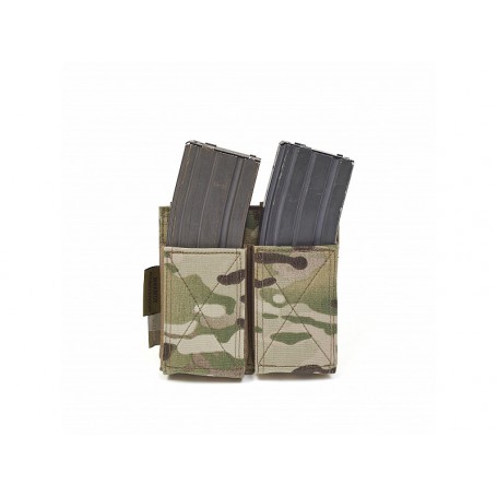 WARRIOR ASSAULT SYSTEM DOUBLE ELASTIC MAG POUCH
