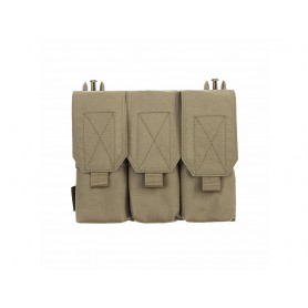 WARRIOR ASSAULT SISTEM REMOVABLE TRIPLE COVERED M4 POUCH PANEL FOR THE RPC