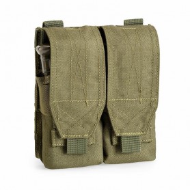 OPENLAND MOLLE DOUBLE MAGAZINE M4-AK POUCH WITH VELCRO OPENING