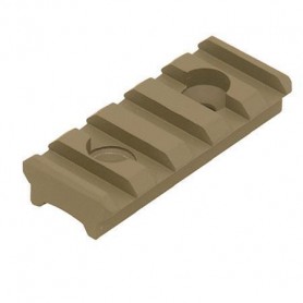 LEAPERS PICATINNY RAIL SECTION 5 SLOTS FOR SUPER SLIM HANDGUARD
