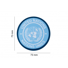 CLAWGEAR UNITED NATIONS PATCH ROUND