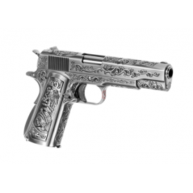 WE M1911 ETCHED FULL METAL GBB